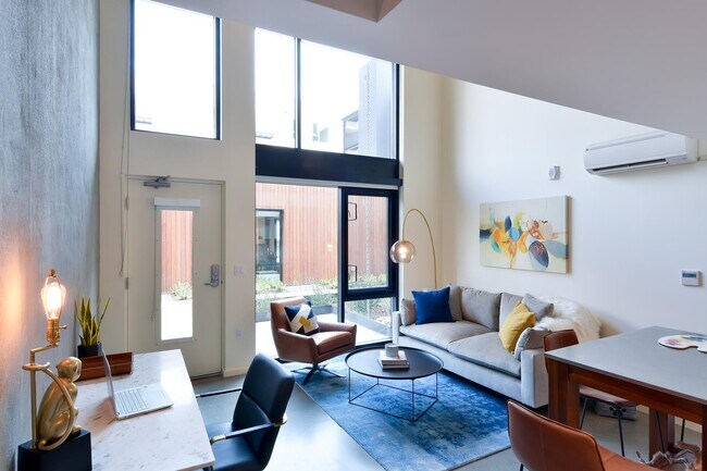 Living Area - The Union Flats