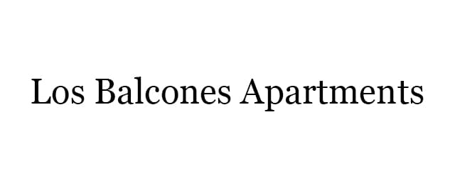 Los Balcones Apartments