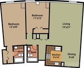 2BR/2BA