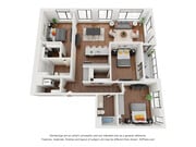 Nova Leo 3 bedroom floor plan