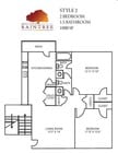 2BR/1.5BA