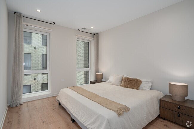 2BR, 2BA - 1,256SF - Primary Bedroom