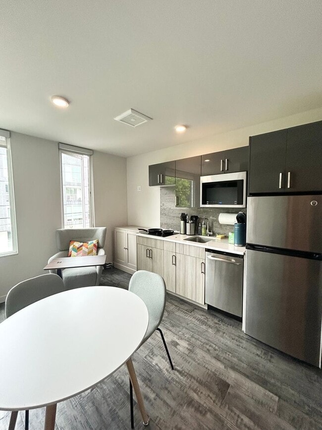 Photo - 741 Harvard Modern studios with w/d in unit!