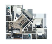 Violet: 3 Bed X 2 Bath 1398sqft