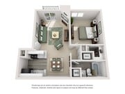 1 Bedroom | 1 Bath | 610 SF
