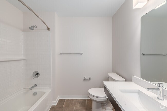 Unidad 5 - 1 dormitorio, 1 baño - 523 pies cuadrados - Baño