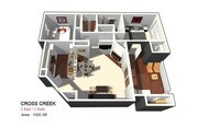Two Bed / Two Bath