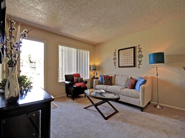 An open bright living room - Acacia Pointe Apartments