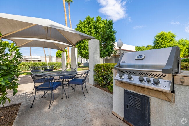 Gas BBQ islands
