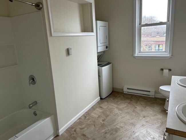Bathroom with double sinks