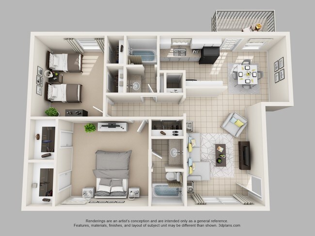 Bonham B2 - Trails of Wedgewood Apartments