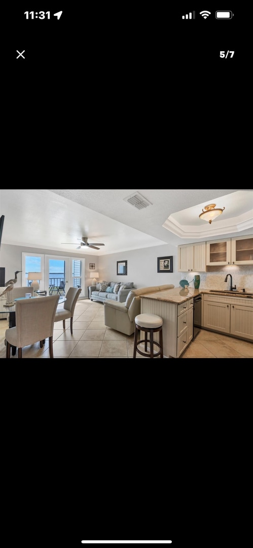 Photo - 1/1 Fully Furnished Waterfront Condo Unit 407