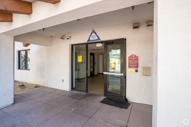 Entrance - Wright Brothers Court Apartments