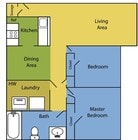 2BR/1BA