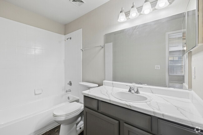 The Royal 2BR, 2BA - 1,199SF - Primary Bathroom