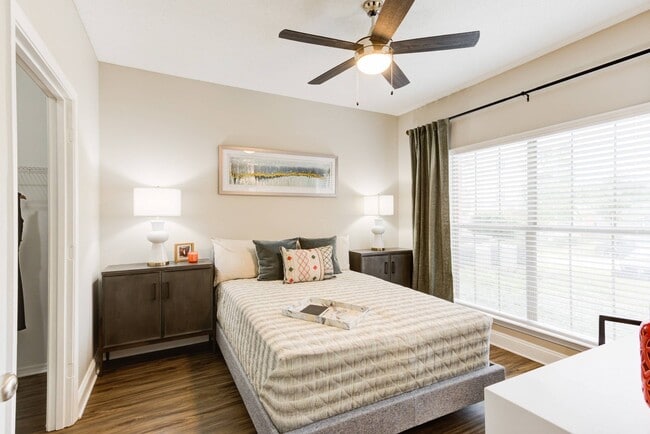 Comfortable Bedroom with Large Window