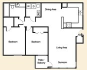 2HAB/1BA