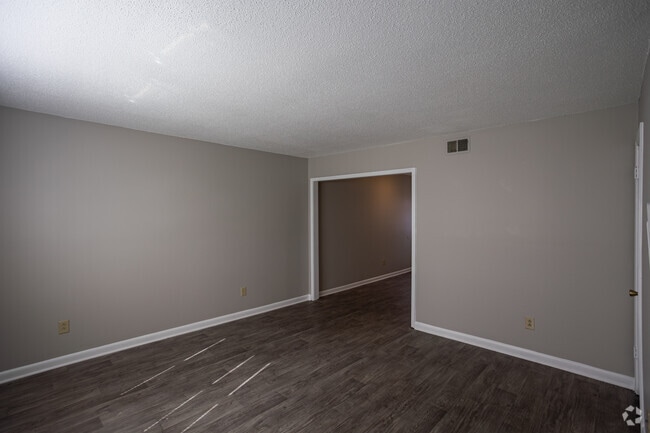 2BR. 1.5BA - 1100SF - Living Room - Jackson Manor Apartments