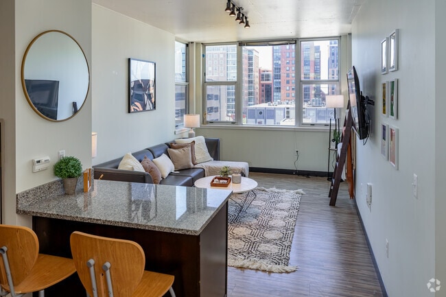 4BR, 2BA - 1,308SF - Model - Living Room