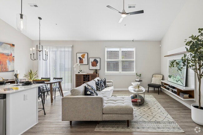 Maybury - 2BR, 2BA - 1,233SF - Living Room