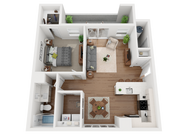 1 habitación | 1 baño