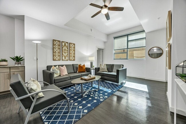 Model-Living Room - Aspire Tucson: Off-Campus Student Housing