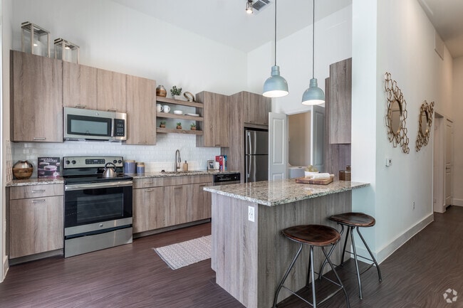 1BR, 1BA - 633SF - LW1 - Kitchen