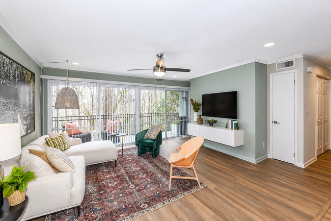 Bright living spaces with stylish decor and scenic outdoor views.