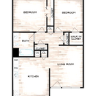 2x1, 761 SqFt