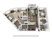 Cottages on 7th - 2 Bedroom - 2 Beds - 2 Baths - 1295 Sq. ft.