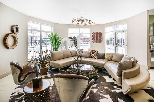 Clubhouse lounge