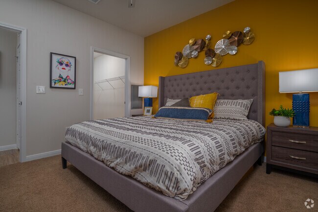 1BR, 1BA - 647SF Bedroom