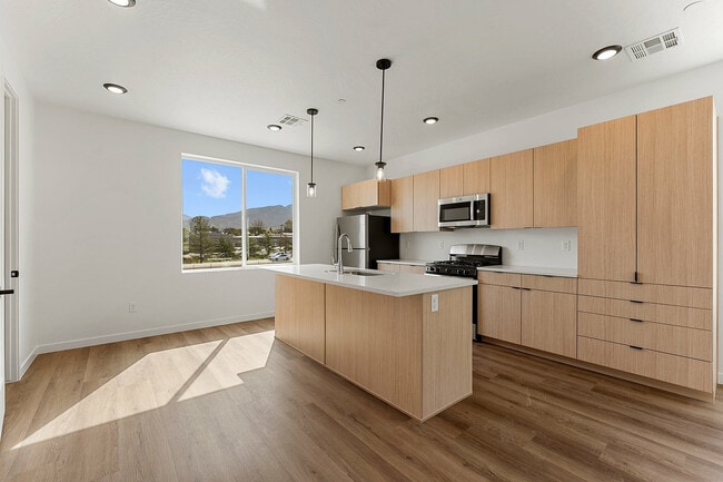 Kitchen & Living Room