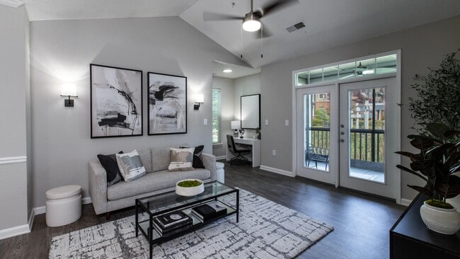 Our living spaces boast French-style doors leading to a perfect patio/balcony—an extension of your living room!