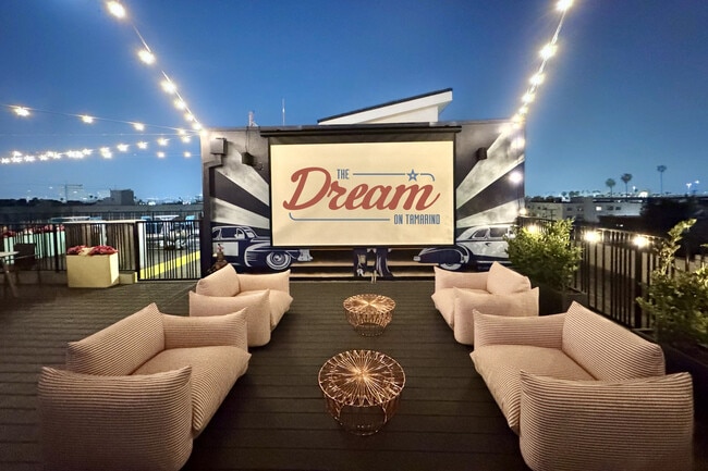 Rooftop Outdoor Cinema