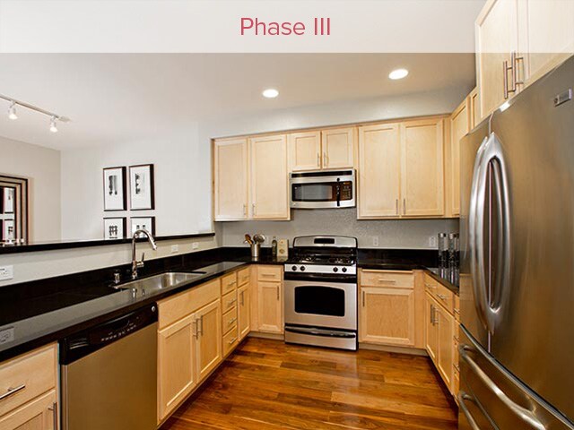 Avalon San Bruno Apartments For In Ca Kitchen With Stainless Steel Liances And Hard Surface Vinyl Plank Flooring Avalon San Bruno Apartments