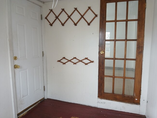 Front porch looking in the Living room - 252 Clark St Unit 1