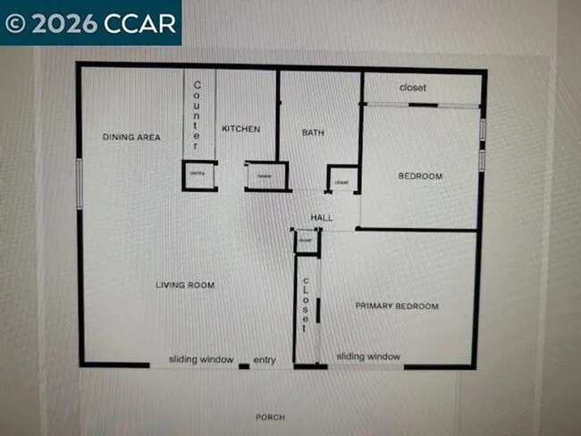 Photo - Two Bedroom One Bathroom Condo