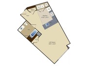 Studio (735 SF)