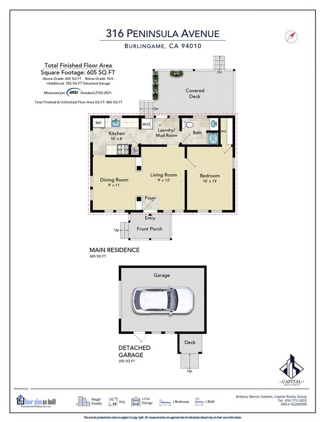 Building Photo - Burlingame Charming One-Bedroom Home  Open Saturday 3:30pm
