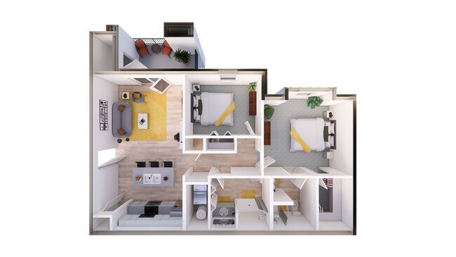 2 bedroom