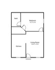 Apartamento de 1 dormitorio en 440 Walnut Street