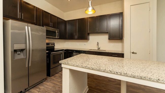 Kitchen with Stainless Steel Appliances