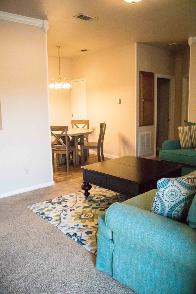 LIVING ROOM LOOKING INTO DINING ROOM - Saddlebrook
