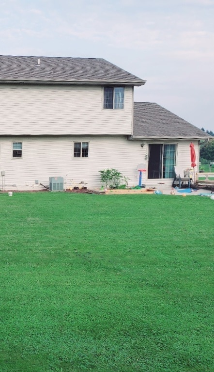 Backyard view