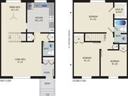 3 BR/ 1.5 BA (Style H2) | 1175 sq ft