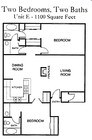 2BR/2BA