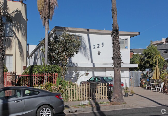 front of building