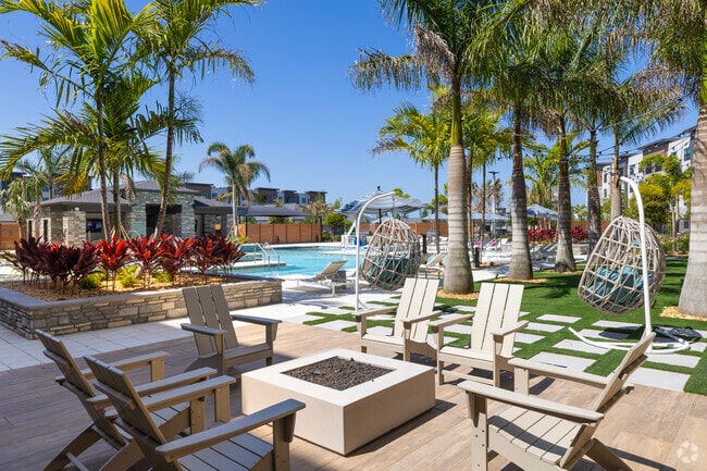Pool Area Firepit