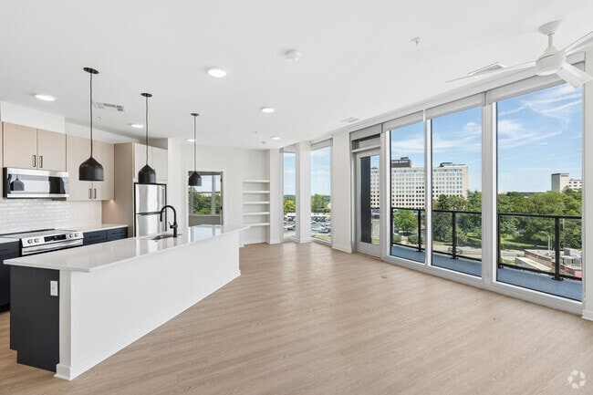 2BR, 2BA - 1,395SF - Living Room